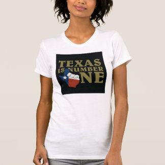 Texas ist das Trägershirt der Frauen der Nr.-eine T-Shirt