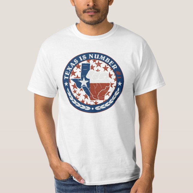 Texas ist T - Shirt der Nr.-eine (Vorderseite)