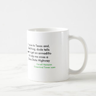 Texas-Kaffee-Tasse Kaffeetasse