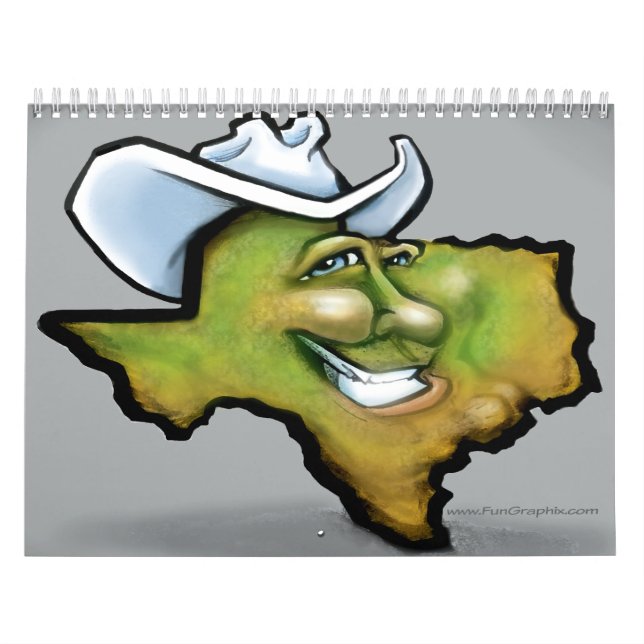 Texas-Kalender Kalender (Titelbild)