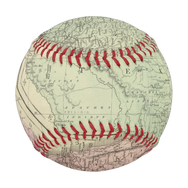 Texas, Kalifornien Baseball (Vorderseite)