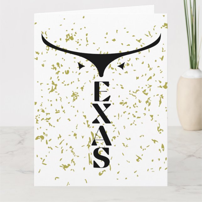 TEXAS KARTE (Vorderseite)