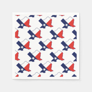 TEXAS-KARTE SERVIETTE