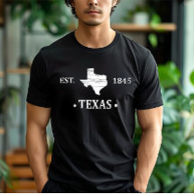 Texas Karte weiß der einstündige Staat