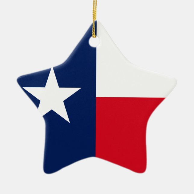 TEXAS KERAMIK ORNAMENT (Vorne)