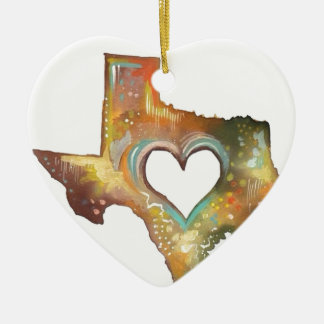 Texas Keramik Ornament