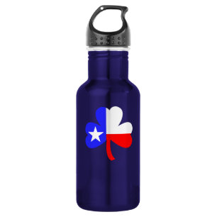 Texas Kleeblatt Edelstahlflasche