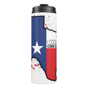 Texas Kundgebung Cry Thermal Tumbler Thermosbecher