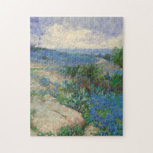 Texas Landschaft mit Bluebonnets Julian Onderdonk Puzzle