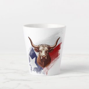 Texas-Langhornkuh Milchtasse
