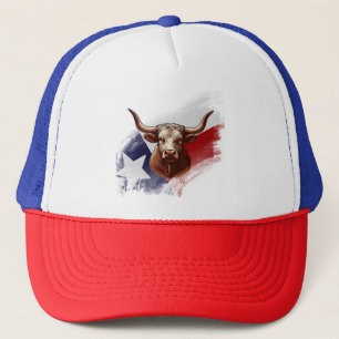 Texas-Langhornkuh Truckerkappe