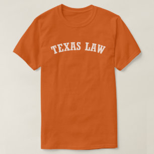 Texas Law Spirituosen in weiß T-Shirt