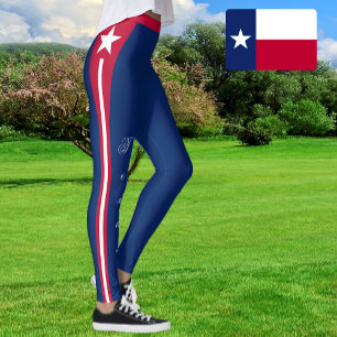 Texas Leggings, Texas Flag /sports Leggings