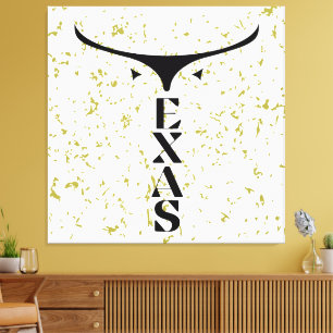 TEXAS LEINWANDDRUCK