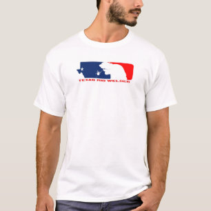 Texas"Liga-Reihen-" Anlage-Schweißer-T - Shirt