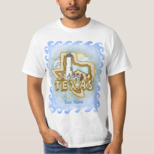 Texas Lighthouse T - Shirt