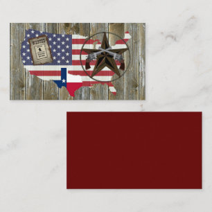 Texas Lone Star Dueling Pistolen am meisten Gewoll Visitenkarte