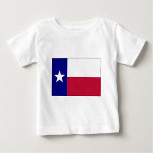 Texas Lone Star Flag Baby T-shirt