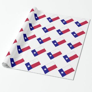 Texas Lone Star Flag Geschenkpapier