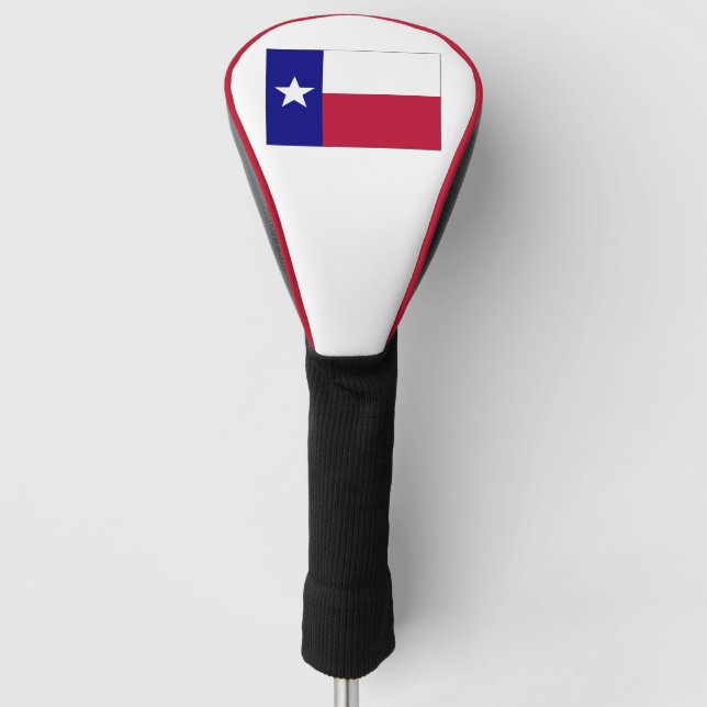Texas Lone Star Flag Golf Headcover (Vorderseite)