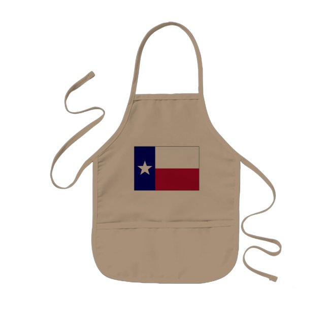 Texas Lone Star Flag Kinderschürze (Vorne)