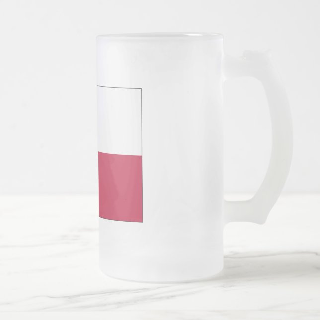 Texas Lone Star Flag Mattglas Bierglas (Rechts)