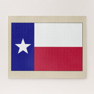Texas Lone Star Flag Puzzle