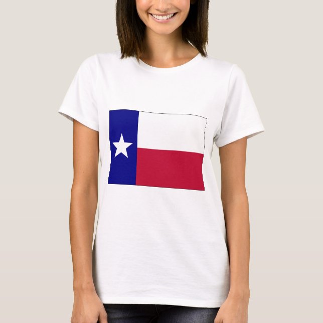 Texas Lone Star Flag T-Shirt (Vorderseite)