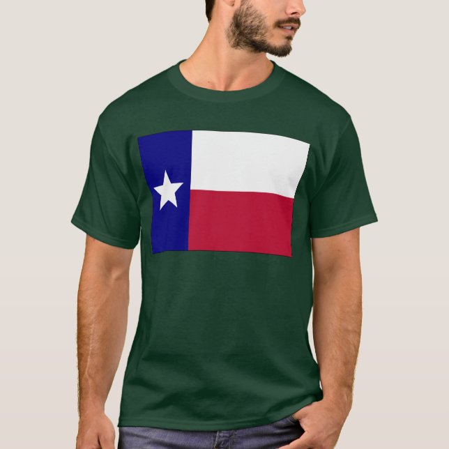 Texas Lone Star Flag T-Shirt (Vorderseite)