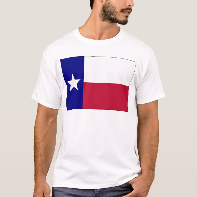 Texas Lone Star Flag T-Shirt (Vorderseite)