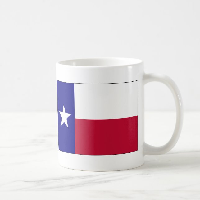 Texas Lone Star Flag Tasse (Rechts)