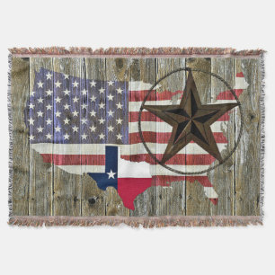 Texas Lone Star - Flaggenplan Decke