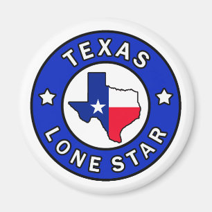 Texas Lone Star Magnet