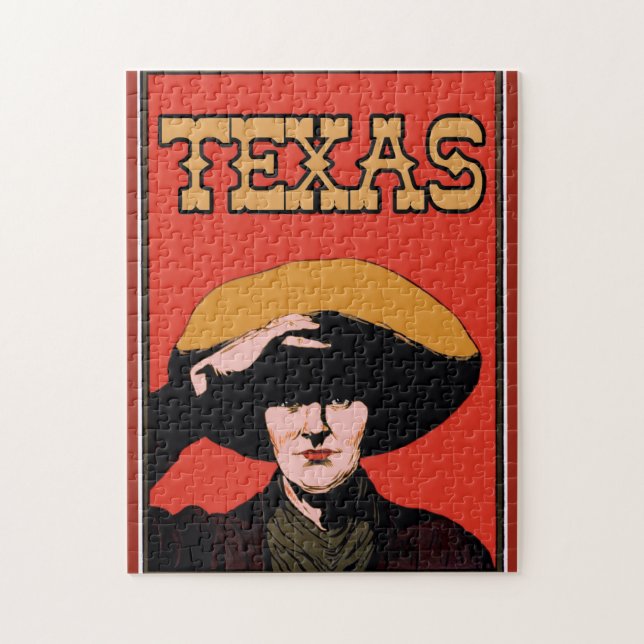 Texas Lone Star Puzzle (Vertikal)