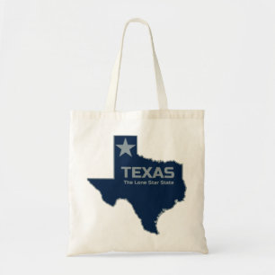 Texas Lone Star Staat Design Tragetasche