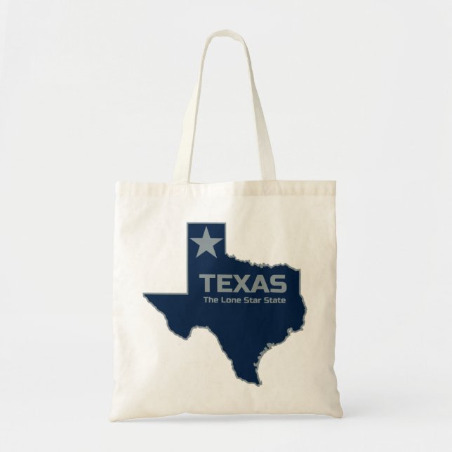 Texas Lone Star Staat Design Tragetasche (Vorne)