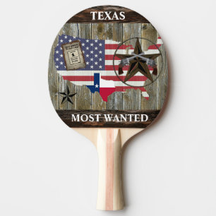 Texas Lone Star Staat Dueling Kolben am meisten Ge Tischtennis Schläger