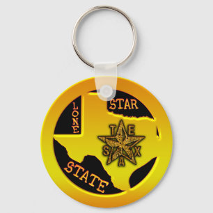 Texas Lone Star Staat Schlüsselanhänger