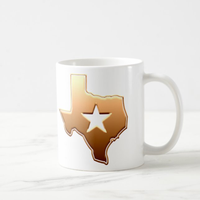 Texas Lone Star Tasse (Rechts)