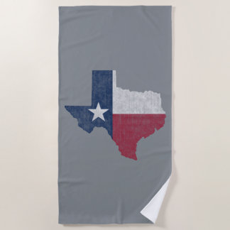 Texas Lone Star Vintag Austin Dallas Houston Strandtuch