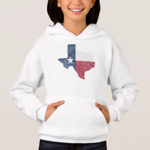 Texas Lone Star Vintag erschüttert Hoodie