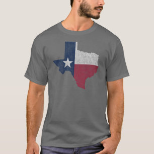 Texas Lone Star Vintag erschüttert T-Shirt