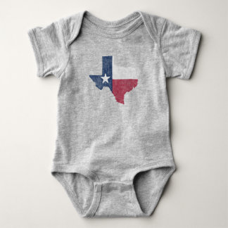 Texas Lone Star Vintage Austin Dallas Houston Baby Strampler
