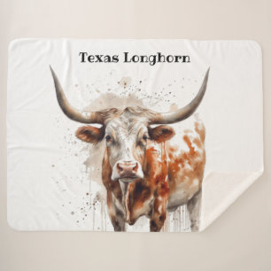 Texas longhorn, anpassbar sherpadecke