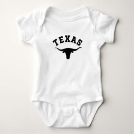 Texas Longhorn Austin Dallas Baby Strampler
