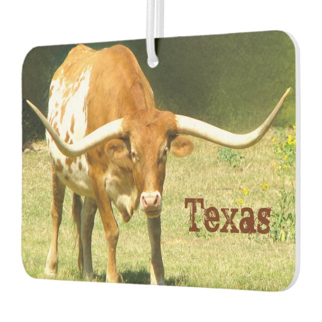 Texas Longhorn Autolufterfrischer (Links)