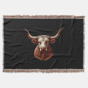 Texas Longhorn Decke