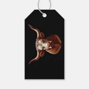 Texas Longhorn Geschenkanhänger
