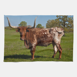 Texas Longhorn Handtuch