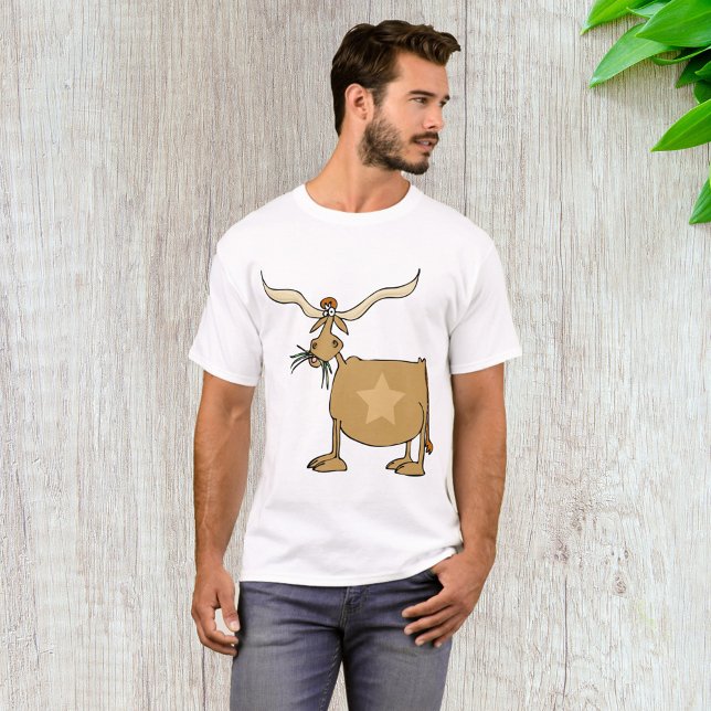 Texas Longhorn Kuh T-Shirt (Von Creator hochgeladen)